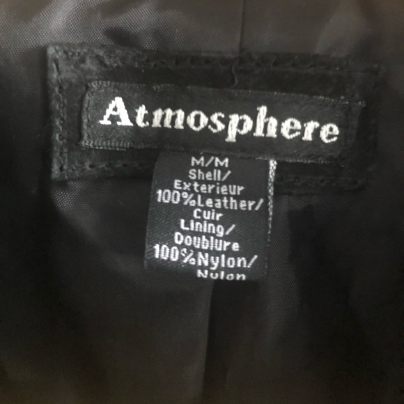 Leather button up blazer/jacket - Picture 4 of 4